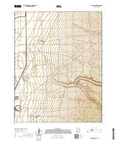 2020 Map of Ranch Canyon, 2020 Print
