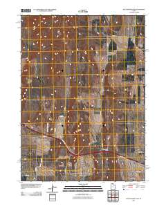 2011 Map of Rattlesnake Pass, 2011 Print