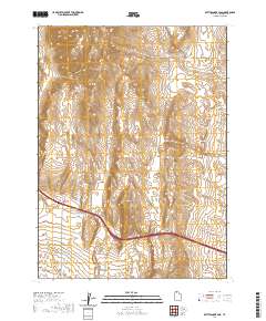 2020 Map of Rattlesnake Pass, 2020 Print