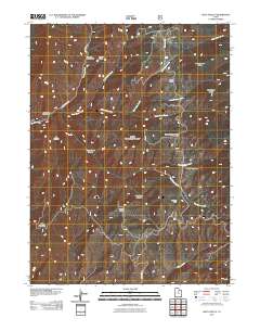 2011 Map of Rays Valley, 2011 Print