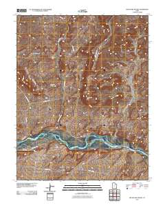 2010 Map of Recapture Pocket, 2010 Print