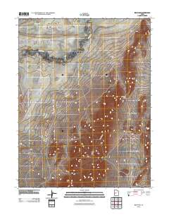 2010 Map of Red Pass, 2010 Print