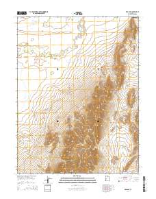 2014 Map of Red Pass, 2014 Print