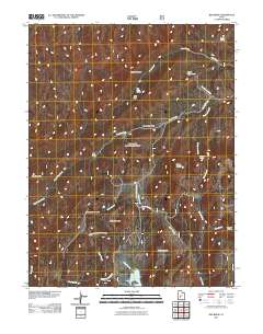 2011 Map of Red Ridge, 2011 Print