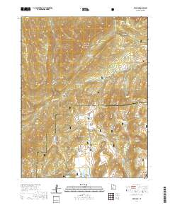 2020 Map of Red Ridge, 2020 Print