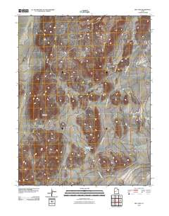 2010 Map of Red Tops, 2010 Print