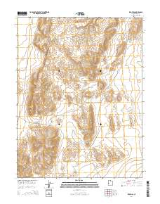 2014 Map of Red Tops, 2014 Print