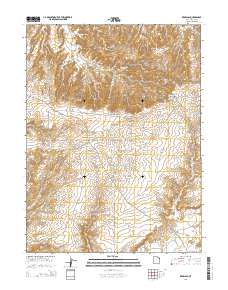 2014 Map of Red Wash, 2014 Print