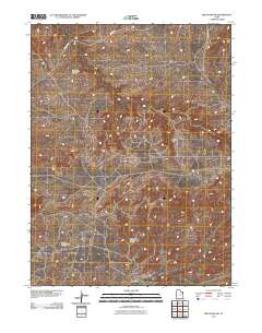 2011 Map of Red Wash NW, 2011 Print