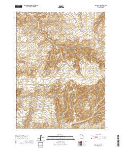 2020 Map of Red Wash NW, 2020 Print