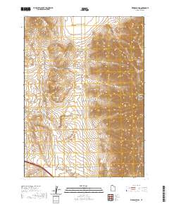 2020 Map of Ridgedale Pass, 2020 Print