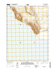 2014 Map of Rozel Point, 2014 Print
