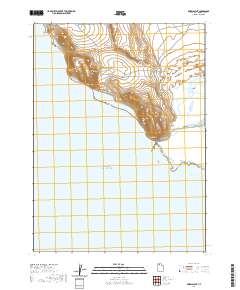 2020 Map of Rozel Point, 2020 Print