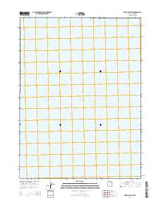 2014 Map of Rozel Point SW, 2014 Print