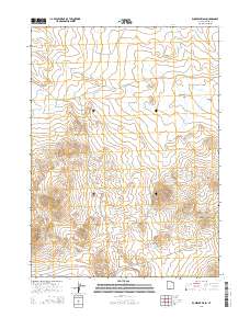 2014 Map of Runswick Wash, 2014 Print