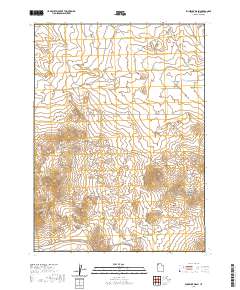 2020 Map of Runswick Wash, 2020 Print