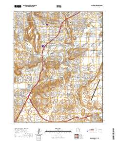 2020 Map of Saint George, 2020 Print