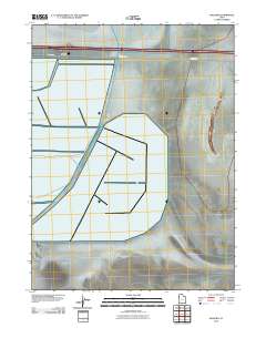 2010 Map of Salduro, 2010 Print