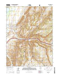 2014 Map of Salina, 2014 Print