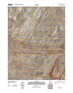 2010 Map of Sand Ridge, 2010 Print