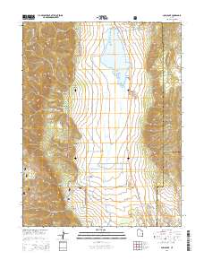 2014 Map of Scipio Lake, 2014 Print
