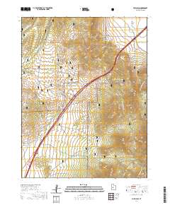 2020 Map of Scipio Pass, 2020 Print