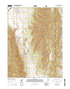 2014 Map of Scipio South, 2014 Print
