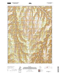 2020 Map of Seep Canyon, 2020 Print