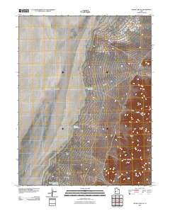 2010 Map of Sevier Lake NE, 2010 Print