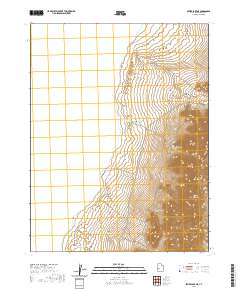 2020 Map of Sevier Lake NE, 2020 Print
