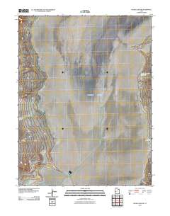 2010 Map of Sevier Lake SW, 2010 Print