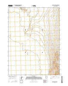 2014 Map of Sheep Mountain, 2014 Print