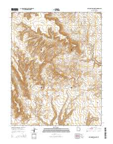 2014 Map of Ship Mountain Point, 2014 Print