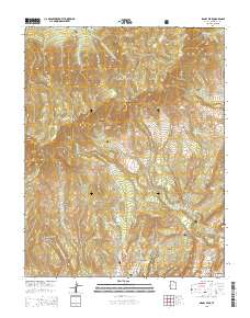 2014 Map of Signal Peak, 2014 Print