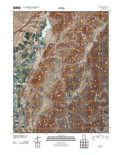 2010 Map of Sigurd, 2010 Print
