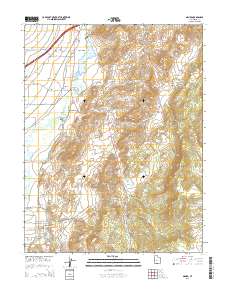 2014 Map of Sigurd, 2014 Print