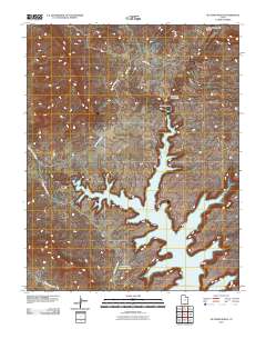 2011 Map of Sit Down Bench, 2011 Print