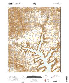 2020 Map of Sit Down Bench, 2020 Print