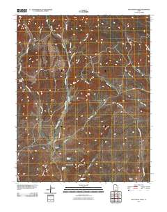 2010 Map of Skutumpah Creek, 2010 Print