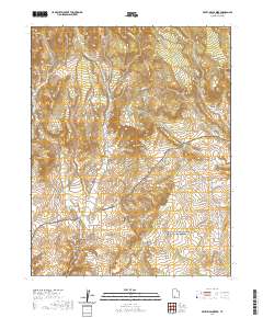 2020 Map of Skutumpah Creek, 2020 Print