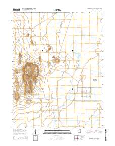 2014 Map of Smelter Knolls East, 2014 Print