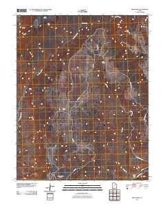 2011 Map of Smith Mesa, 2011 Print