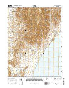 2014 Map of Soldiers Pass, 2014 Print