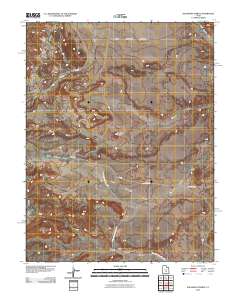 2010 Map of Solomons Temple, 2010 Print