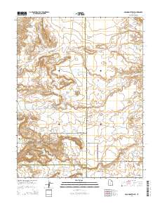 2014 Map of Solomons Temple, 2014 Print