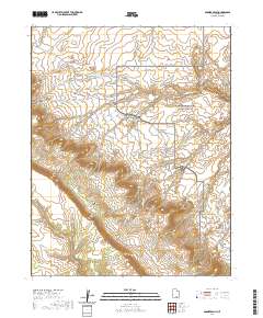 2020 Map of Sooner Bench, 2020 Print