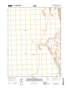 2014 Map of South of Arinosa SE, 2014 Print