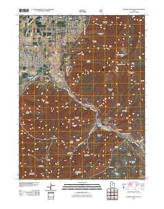 2011 Map of Spanish Fork Peak, 2011 Print