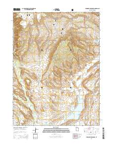 2014 Map of Steinaker Reservoir, 2014 Print