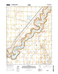 2014 Map of Strong, 2014 Print